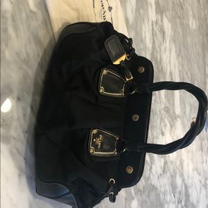 Prada Nylon and Leather trim bag
